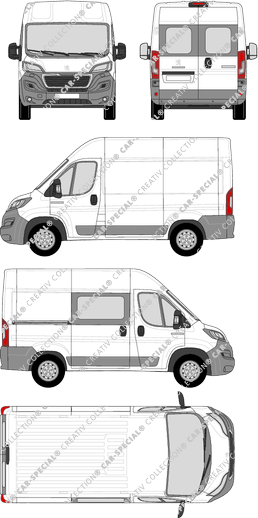 Peugeot Boxer van/transporter, 2014–2024 (Peug_300)