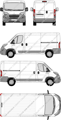 Peugeot Boxer van/transporter, 2014–2024 (Peug_303)