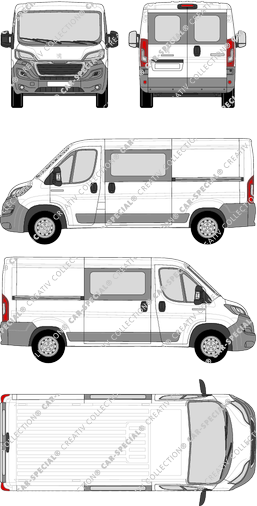 Peugeot Boxer van/transporter, 2014–2024 (Peug_307)