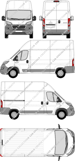 Peugeot Boxer van/transporter, 2014–2024 (Peug_314)