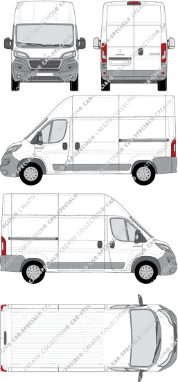 Peugeot Boxer van/transporter, 2014–2024 (Peug_315)