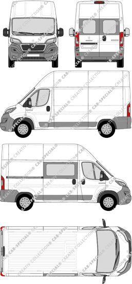 Peugeot Boxer van/transporter, 2014–2024 (Peug_318)