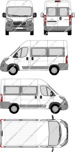Peugeot Boxer camionnette, 2014–2024 (Peug_347)