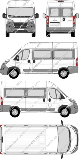 Peugeot Boxer camionnette, 2014–2024 (Peug_351)