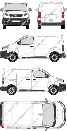 Peugeot Expert van/transporter, 2016–2024 (Peug_407)