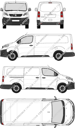 Peugeot Expert van/transporter, 2016–2024 (Peug_423)