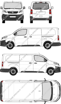 Peugeot Expert van/transporter, 2016–2024 (Peug_426)