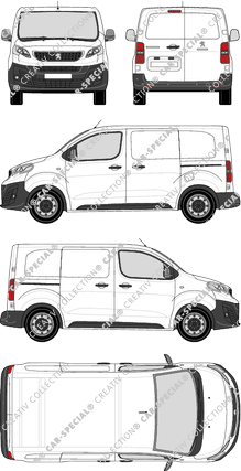 Peugeot Expert van/transporter, 2016–2024 (Peug_432)