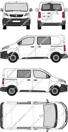 Peugeot Expert van/transporter, 2016–2024 (Peug_436)