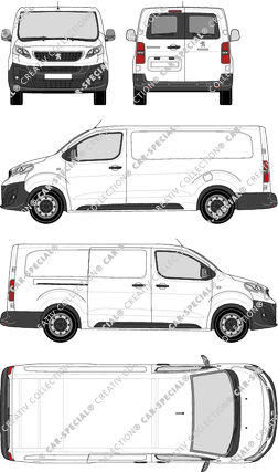 Peugeot Expert van/transporter, 2016–2024 (Peug_445)
