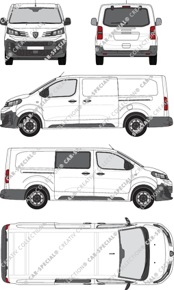Peugeot Expert van/transporter, current (since 2024) (Peug_682)