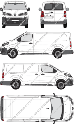 Peugeot Expert van/transporter, current (since 2024) (Peug_687)