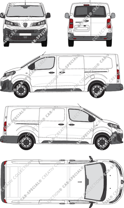 Peugeot Expert van/transporter, current (since 2024) (Peug_688)