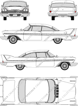 Plymouth Fury, 1958–1960 (Plym_001)