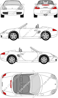 Porsche Boxster, 986, Cabrio, 2 Doors (1996)