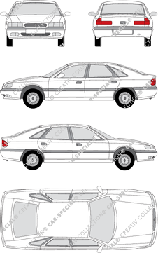 Renault Safrane Kombilimousine, 1996–2000 (Rena_026)