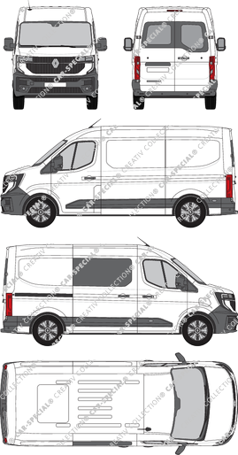 Renault Master van/transporter, current (since 2024) (Rena_1050)