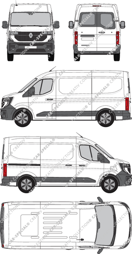 Renault Master van/transporter, current (since 2024) (Rena_1055)