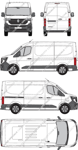 Renault Master van/transporter, current (since 2024) (Rena_1057)