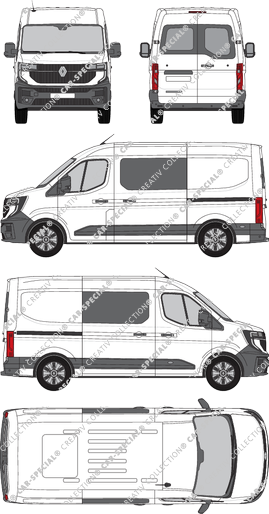 Renault Master van/transporter, current (since 2024) (Rena_1072)