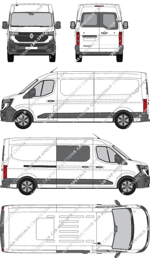Renault Master van/transporter, current (since 2024) (Rena_1086)