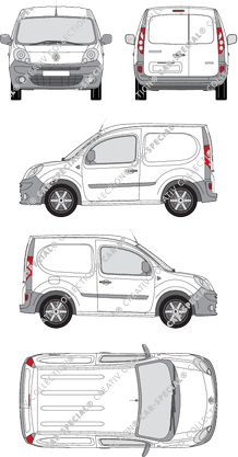 Renault Kangoo van/transporter, 2008–2013 (Rena_255)