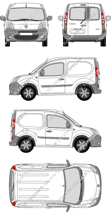 Renault Kangoo van/transporter, 2008–2013 (Rena_256)