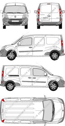 Renault Kangoo van/transporter, 2010–2013 (Rena_379)