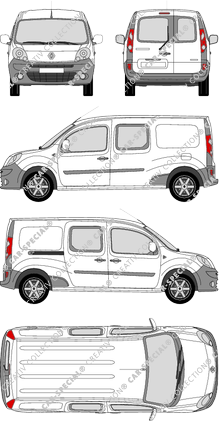 Renault Kangoo van/transporter, 2010–2013 (Rena_381)