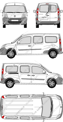 Renault Kangoo van/transporter, 2010–2013 (Rena_383)