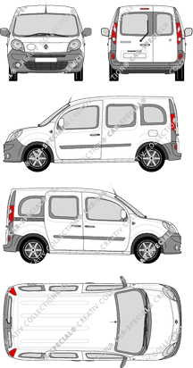 Renault Kangoo van/transporter, 2012–2013 (Rena_418)