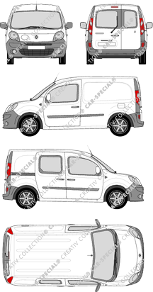 Renault Kangoo van/transporter, 2012–2013 (Rena_422)
