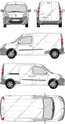 Renault Kangoo van/transporter, 2012–2013 (Rena_426)