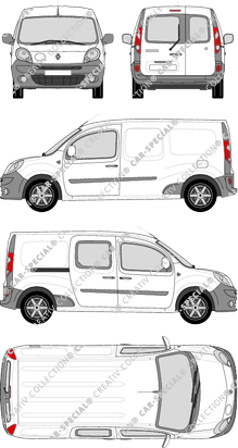 Renault Kangoo van/transporter, 2012–2013 (Rena_430)