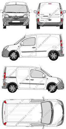 Renault Kangoo van/transporter, 2013–2021 (Rena_453)