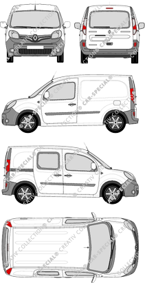 Renault Kangoo fourgon, 2013–2021 (Rena_461)
