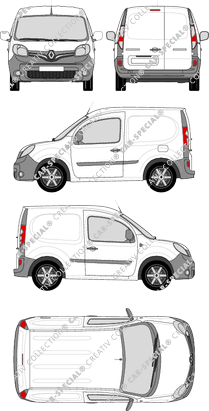 Renault Kangoo fourgon, 2013–2021 (Rena_483)