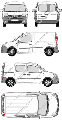 Renault Kangoo fourgon, 2013–2021 (Rena_492)