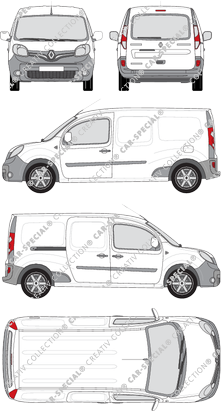 Renault Kangoo fourgon, 2013–2021 (Rena_502)