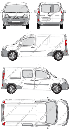 Renault Kangoo fourgon, 2013–2021 (Rena_504)