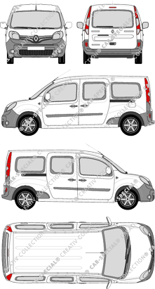 Renault Kangoo van/transporter, 2013–2021 (Rena_511)