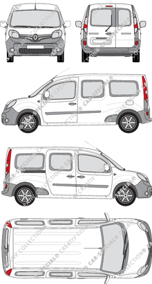 Renault Kangoo van/transporter, 2013–2021 (Rena_512)