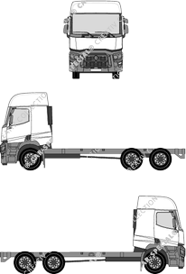 Renault C-Truck Fahrgestell für Aufbauten, 2013–2021 (Rena_534)