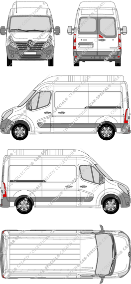 Renault Master van/transporter, 2014–2019 (Rena_602)