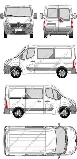 Renault Master van/transporter, 2014–2019 (Rena_629)