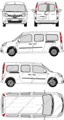 Renault Kangoo van/transporter, 2015–2021 (Rena_683)