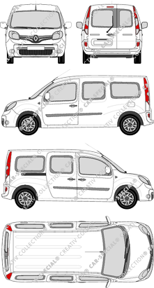 Renault Kangoo fourgon, 2015–2021 (Rena_684)