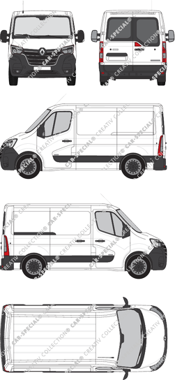 Renault Master van/transporter, 2019–2024 (Rena_761)