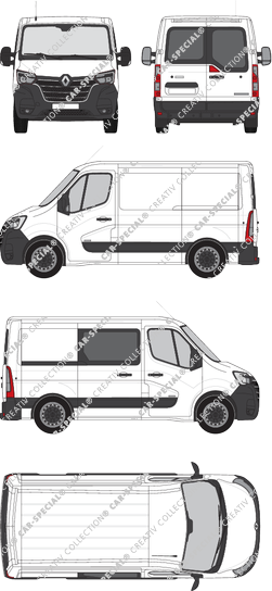 Renault Master van/transporter, 2019–2024 (Rena_763)