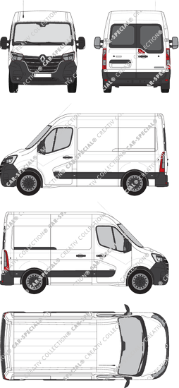 Renault Master furgone, 2019–2024 (Rena_769)